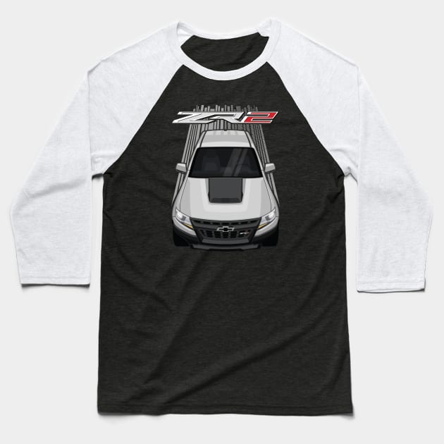 Chevrolet Colorado ZR2 - Silver Baseball T-Shirt by V8social